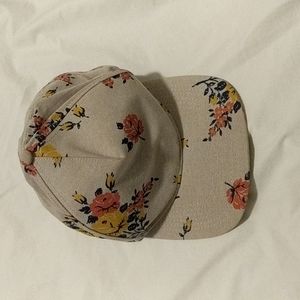OBEY Propaganda tan floral trucker hat
